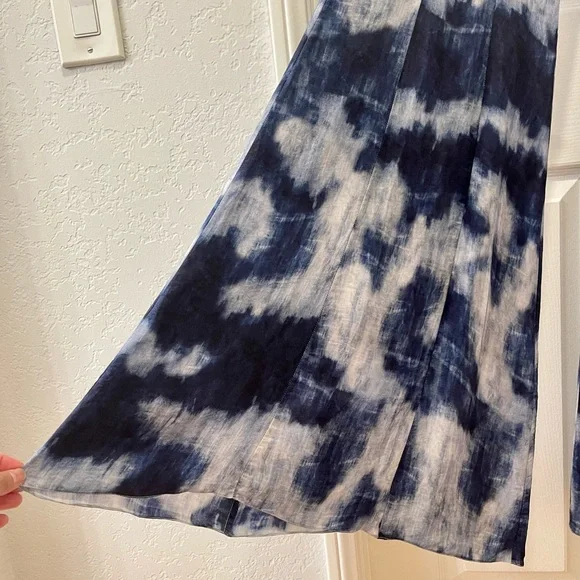 The Madiyah Al Sharqi x Karen Wazen Kylie Tie-Dye Flare Pants Size 36 UK - Picture 6 of 10